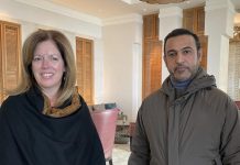 “ويليامز” تبحث مع السفير الإماراتي في ليبيا آخر التطورات السياسية “ويليامز” تبحث مع السفير الإماراتي في ليبيا آخر التطورات السياسية