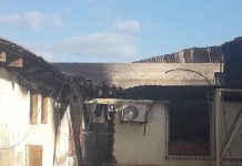 حريق يلتهم مقر المسرح الجامعي في بنغازي حريق يلتهم مقر المسرح الجامعي في بنغازي