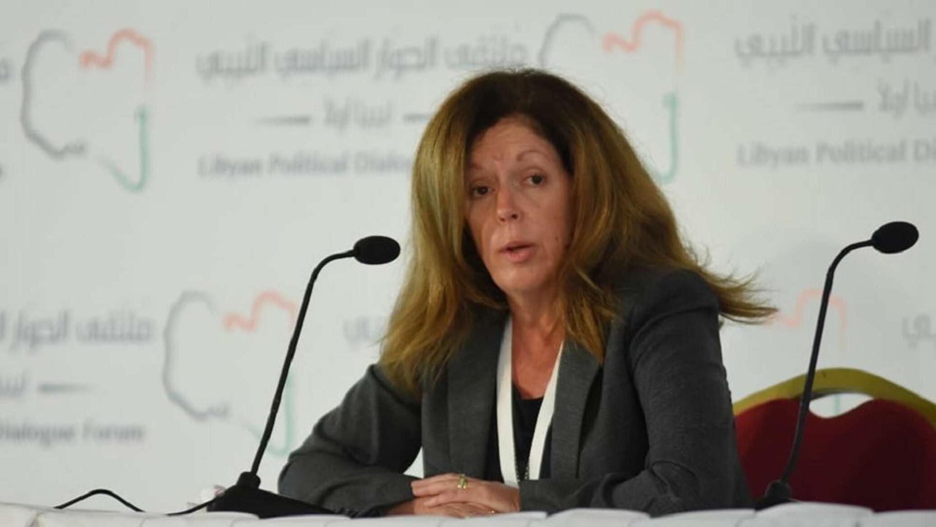 ويليامز تحذر من تأخير نهاية الفترة الانتقالية في ليبيا حال عدم الإجماع السياسي على تغيير الحكومة ويليامز تحذر من تأخير نهاية الفترة الانتقالية في ليبيا حال عدم الإجماع السياسي على تغيير الحكومة
