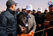 افتتاح حقل “الطهارة” النفطي بمنطقة الحمادة افتتاح حقل “الطهارة” النفطي بمنطقة الحمادة