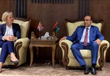 بوجواري يستعرض مع سفيرة بريطانيا الوضع الصحي ببلدية بنغازي بوجواري يستعرض مع سفيرة بريطانيا الوضع الصحي ببلدية بنغازي