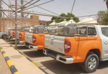 بلدية سبها تتسلم 5 سيارات مجهزة لرش المبيدات الحشرية بلدية سبها تتسلم 5 سيارات مجهزة لرش المبيدات الحشرية