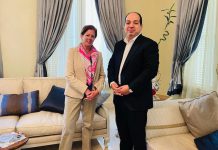 ويليامز ومعيتق يتفقان على أهمية إجراء الانتخابات وفق إطار دستوري توافقي ويليامز ومعيتق يتفقان على أهمية إجراء الانتخابات وفق إطار دستوري توافقي