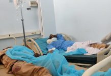 مركز سبها الطبي يستقبل جرحى اشتباكات مناجم الذهب مركز سبها الطبي يستقبل جرحى اشتباكات مناجم الذهب