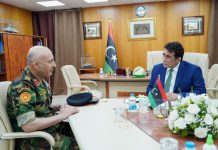 المنفي: لقاء الحداد والناظوري بالقاهرة خطوة مهمة لتوحيد المؤسسة العسكرية المنفي: لقاء الحداد والناظوري بالقاهرة خطوة مهمة لتوحيد المؤسسة العسكرية