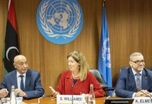 بدء لقاء صالح والمشري: إمكانية مناقشة مصير السلطة التنفيذية الليبية بدء لقاء صالح والمشري: إمكانية مناقشة مصير السلطة التنفيذية الليبية