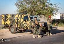 قوات حفتر تسقط طائرة مُسيرة فوق بنغازي قوات حفتر تسقط طائرة مُسيرة فوق بنغازي