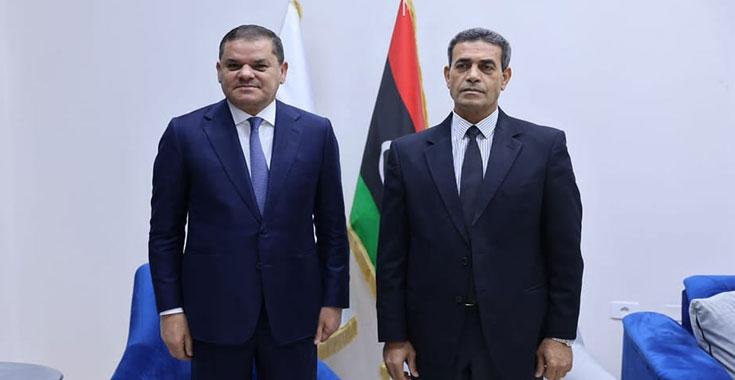 الدبيبة والسايح يؤكدان جاهزية الحكومة والمفوضية لإجراء الانتخابات الدبيبة والسايح يؤكدان جاهزية الحكومة والمفوضية لإجراء الانتخابات