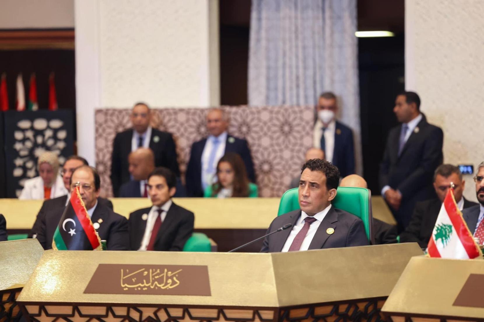 الملف الليبي يتصدر مناقشات القمة العربية في الجزائر؛ والمنفي يدعو إلى تبني موقف معين الملف الليبي يتصدر مناقشات القمة العربية في الجزائر؛ والمنفي يدعو إلى تبني موقف معين