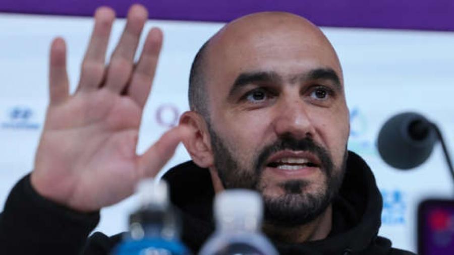 الركراكي: نريد العودة للمغرب بميدالية.. وأتمنّى فوز فرنسا بكأس العالم الركراكي: نريد العودة للمغرب بميدالية.. وأتمنّى فوز فرنسا بكأس العالم