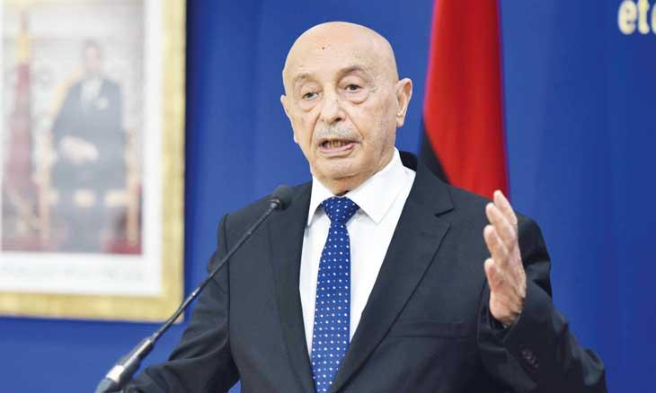 عقيلة صالح يطالب مجلس الدولة بتغليب مصلحة الوطن واستئناف الحوار عقيلة صالح يطالب مجلس الدولة بتغليب مصلحة الوطن واستئناف الحوار