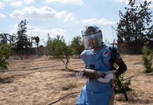 عراقيل لجهود إزالة مخلفات الحرب عراقيل لجهود إزالة مخلفات الحرب