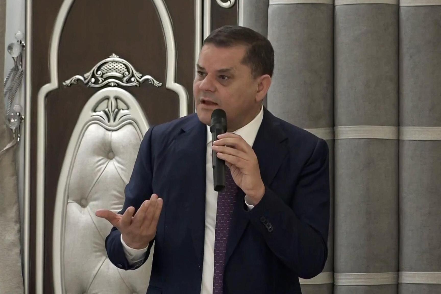 الدبيبة يتهم أطرافا بالسعي لعرقلة إجراء الانتخابات الدبيبة يتهم أطرافا بالسعي لعرقلة إجراء الانتخابات