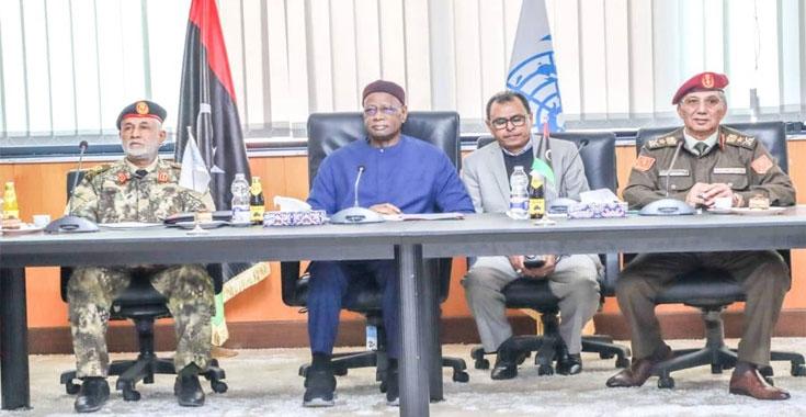 لجنة (5+5) العسكرية تبحث 5 بنود بأول اجتماع منذ 6 أشهر لجنة (5+5) العسكرية تبحث 5 بنود بأول اجتماع منذ 6 أشهر