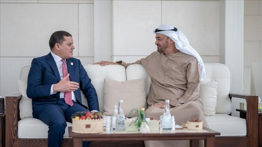 رئيس الإمارات يبحث مع الدبيبة أوجه التعاون والعمل المشترك رئيس الإمارات يبحث مع الدبيبة أوجه التعاون والعمل المشترك