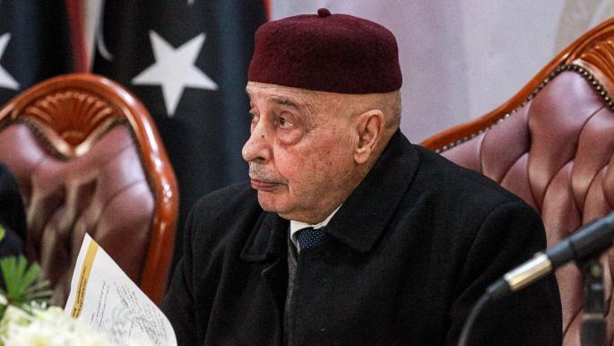 عقيلة صالح يشيد بمواقف مصر عقيلة صالح يشيد بمواقف مصر