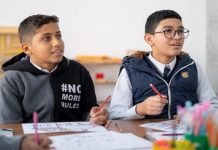 منظمة الطفولة (اليونيسف) تدعم المدارس الليبية لتكون أكثر شمولاً منظمة الطفولة (اليونيسف) تدعم المدارس الليبية لتكون أكثر شمولاً