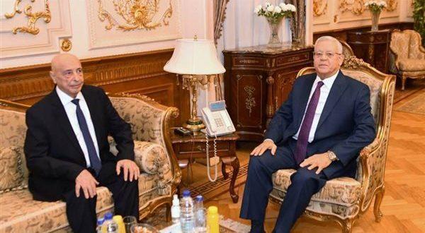 رئيس مجلس النواب المصري يزور بنغازي رئيس مجلس النواب المصري يزور بنغازي