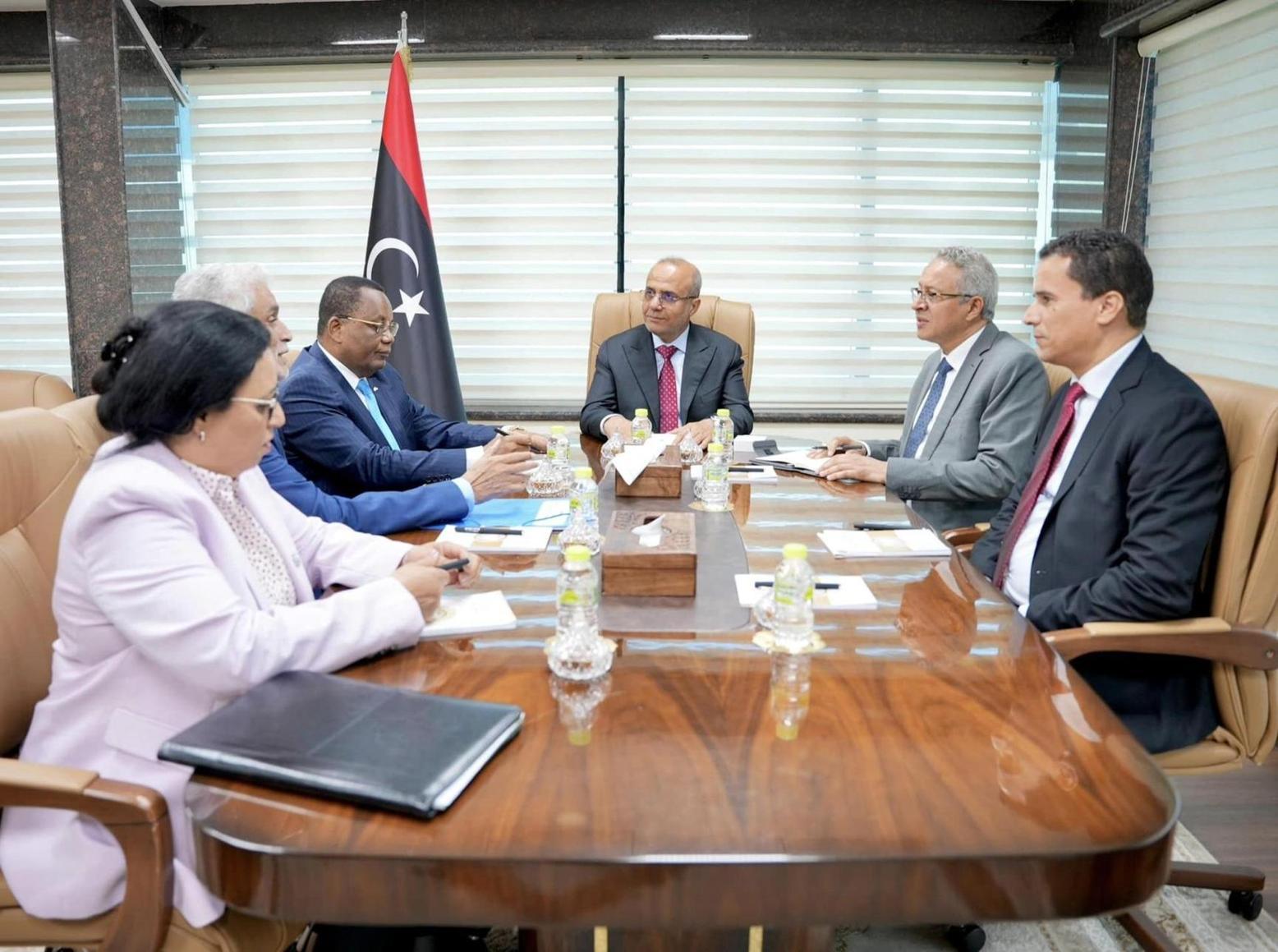 وفد إفريقي يزور طرابلس ويلتقي اللافي والدبيبة والمشري وفد إفريقي يزور طرابلس ويلتقي اللافي والدبيبة والمشري