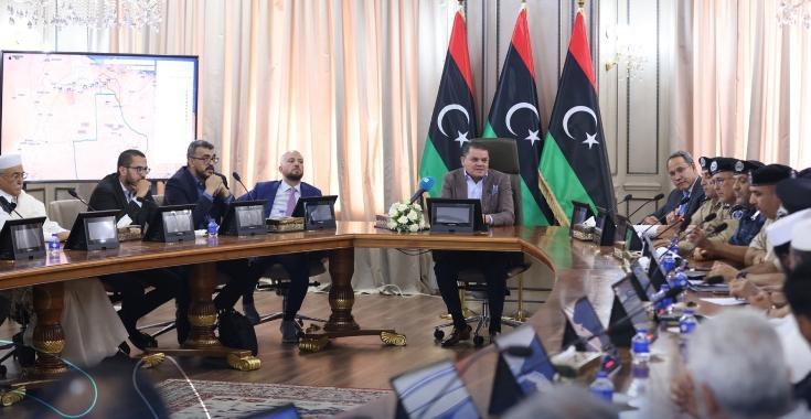 الدبيبة: إعادة تنظيم مديريات الأمن بالمنطقة هو قرار غير ذي بعد سياسي الدبيبة: إعادة تنظيم مديريات الأمن بالمنطقة هو قرار غير ذي بعد سياسي