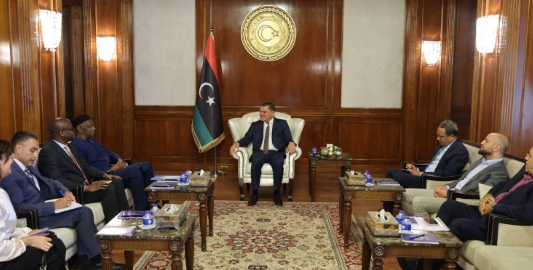 الدبيبة وباتيلي يبحثان سبل الدفع بالعملية الانتخابية في ليبيا الدبيبة وباتيلي يبحثان سبل الدفع بالعملية الانتخابية في ليبيا