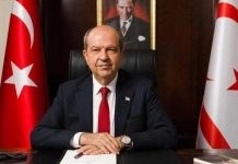 رئيس قبرص التركية يعزي الليبيين في ضحايا إعصار “دانيال” رئيس قبرص التركية يعزي الليبيين في ضحايا إعصار "دانيال"