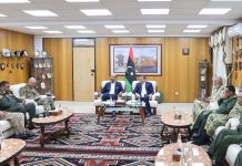 الدبيبة والكوني يشددان على إبعاد الجيش عن السياسة الدبيبة والكوني يشددان على إبعاد الجيش عن السياسة