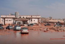 أمطار الشتاء كابوس يهدد مدينة درنة المنكوبة ليبيا.. أمطار الشتاء كابوس يهدد مدينة درنة المنكوبة