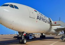 الأفريقية تتحصل على تصريح لتسيير الرحلات بين سبها ومصر الأفريقية تتحصل على تصريح لتسيير الرحلات بين سبها ومصر