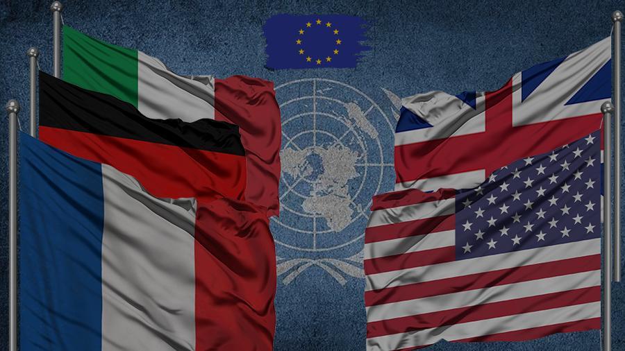 البعثة الأممية والأوروبية و5 دول غربية على رأسها واشنطن يحذرون من التحركات العسكرية جنوب وغرب البلاد البعثة الأممية والأوروبية و5 دول غربية على رأسها واشنطن يحذرون من التحركات العسكرية جنوب وغرب البلاد