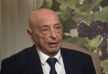 عقيلة صالح: وجود فاغنر غير رسمي، ونتعامل مع واشنطن وموسكو بنفس المستوى عقيلة صالح: وجود فاغنر غير رسمي، ونتعامل مع واشنطن وموسكو بنفس المستوى