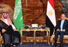 السيسي وبن سلمان من القاهرة: ندعم الحل “الليبي-الليبي” للأزمة السيسي وبن سلمان من القاهرة: ندعم الحل “الليبي-الليبي” للأزمة