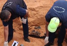 استخراج 6 جثامين من مقبرة جماعية في تاجوراء استخراج 6 جثامين من مقبرة جماعية في تاجوراء