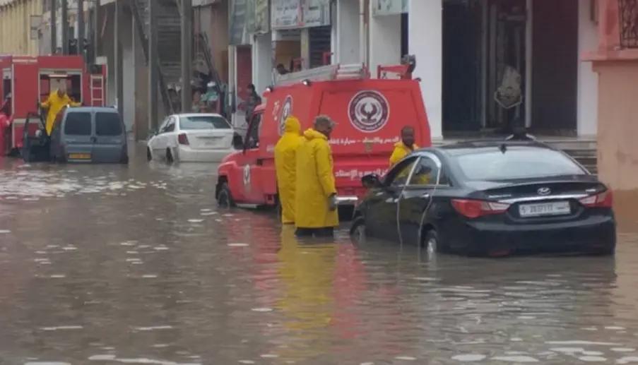 هيئة السلامة الوطنية تحذّّر المواطنين من مغادرة المنازل بسبب الأمطار الغزيرة