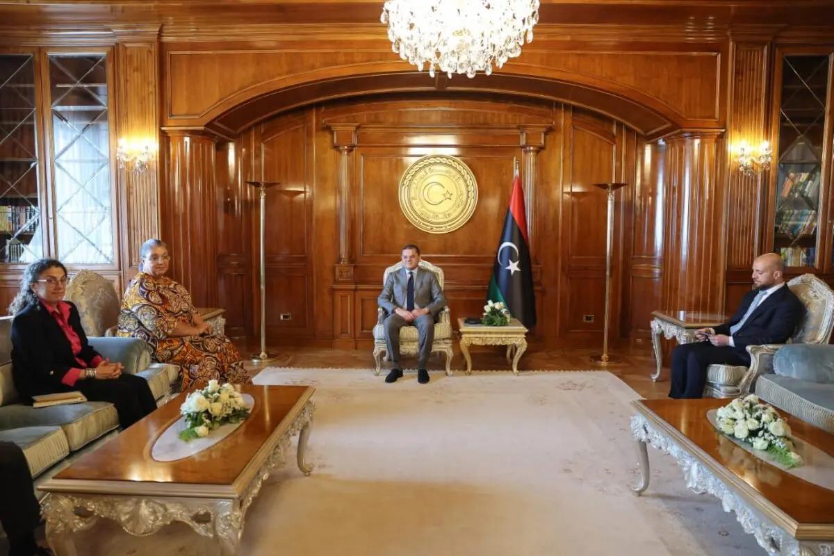 الدبيبة يبحث مع المبعوثة الأممية ترسيخ الاستقرار السياسي والأمني