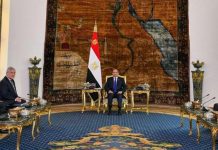 ليبيا وملفات أخرى على طاولة السيسي وتاياني ليبيا وملفات أخرى على طاولة السيسي وتاياني