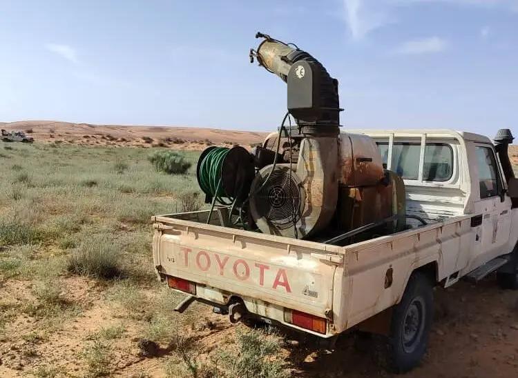 مكافحة الجراد: الخطر يقترب من تشكيل أسراب ونحتاج الدعم العاجل