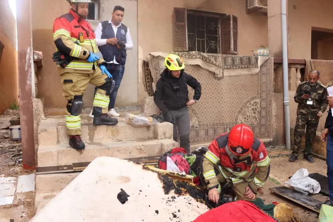 حريق منزلي في بلدية الأصابعة دون إصابات