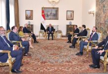 السيسي: مصر الأكثر تضرراً من عدم الاستقرار في ليبيا السيسي: مصر الأكثر تضرراً من عدم الاستقرار في ليبيا