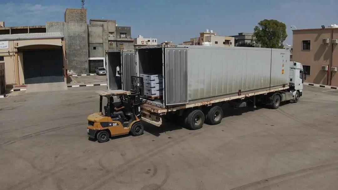وصول شحنة جديدة من الأدوية لدعم المرافق الصحية وتعزيز المخزون الاستراتيجي وصول شحنة جديدة من الأدوية لدعم المرافق الصحية وتعزيز المخزون الاستراتيجي