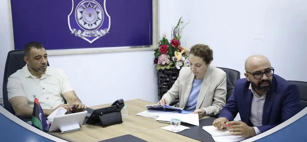 الداخلية تبحث تسهيل إيصال المساعدات للجالية السودانية في ليبيا الداخلية تبحث تسهيل إيصال المساعدات للجالية السودانية في ليبيا