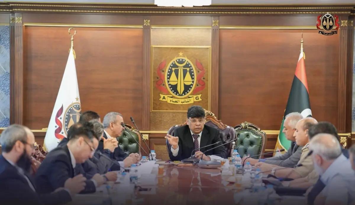 النائب العام يعقد اجتماعًا موسعًا لمتابعة التداعيات الأمنية النائب العام يعقد اجتماعًا موسعًا لمتابعة التداعيات الأمنية