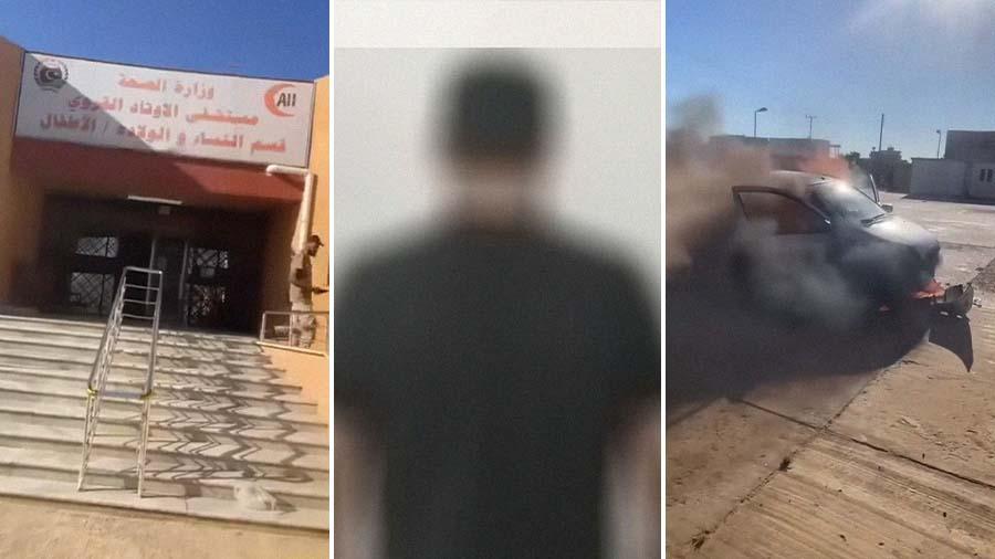 جدل في زلطن: السلطات تعلن القبض على معتدٍ أحرق سيارة جدل في زلطن: السلطات تعلن القبض على معتدٍ أحرق سيارة