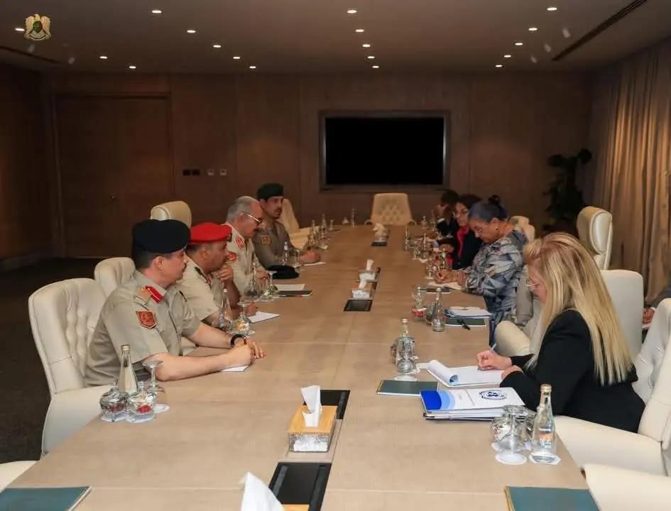 تيته تبحث في بنغازي سبل إنهاء الانسداد السياسي وتحقيق الاستقرار تيته تبحث في بنغازي سبل إنهاء الانسداد السياسي وتحقيق الاستقرار