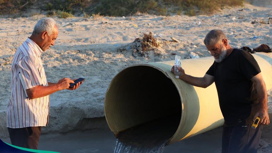 الكشف عن شواهد تفسر ظاهرة ارتفاع المياه في زليتن الكشف عن شواهد تفسر ظاهرة ارتفاع المياه في زليتن