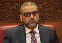 جلسة انتخاب رئاسة مجلس الدولة.. المشري ينفي ويعلّق: جلسة انتخاب رئاسة مجلس الدولة.. المشري ينفي ويعلّق: