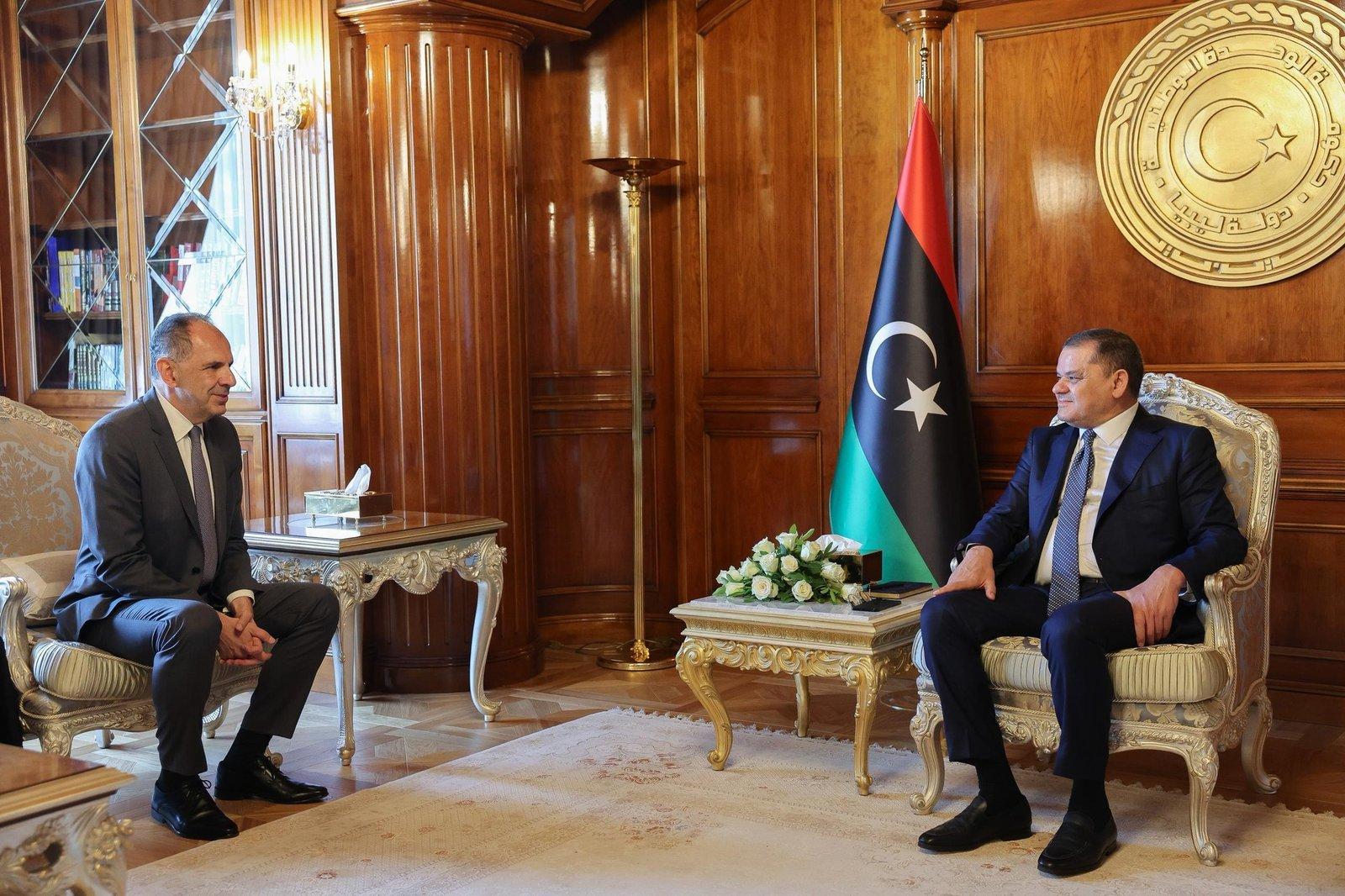 ليبيا واليونان تؤكدان أهمية الحوار في ظل توترات البحر المتوسط