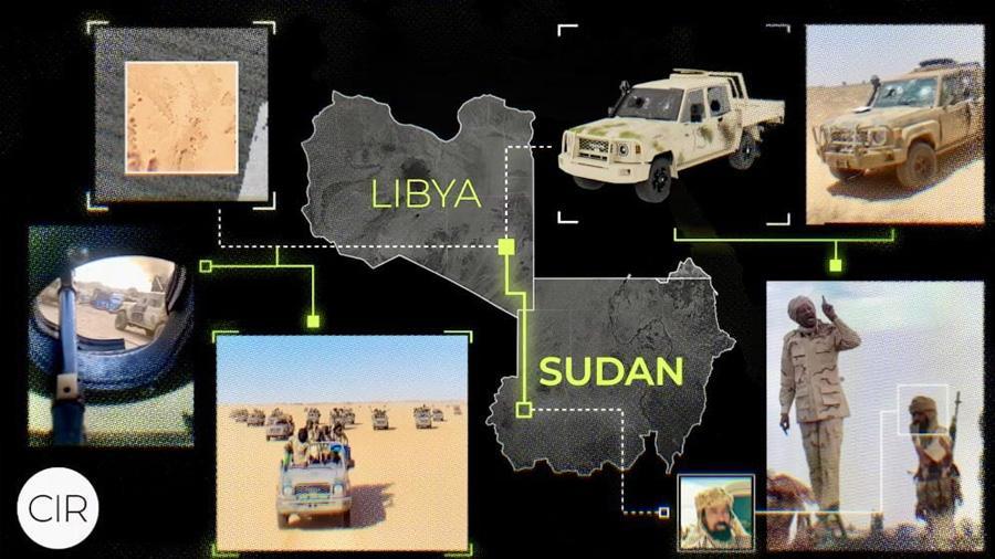 معسكر لقوات الدعم السريع في صحراء ليبيا لتأجيج الصراع السوداني معسكر لقوات الدعم السريع في صحراء ليبيا لتأجيج الصراع السوداني
