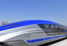 الصين تختبر قطارًا مغناطيسيًا بسرعة 1000 كم/ساعة الصين تختبر قطارًا مغناطيسيًا بسرعة 1000 كم/ساعة