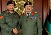 حفتر يعيين نجله نائبا له.. التوريث يعيد ليبيا إلى المربّع الأول حفتر يعيين نجله نائبا له.. التوريث يعيد ليبيا إلى المربّع الأول